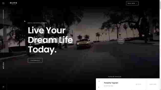 Website project preview